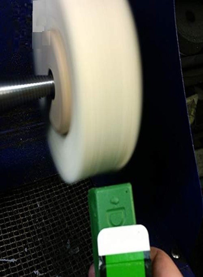 Fozti Dialux Green High Polishing Rouge Bar used on White Gold, Platinum & Harder Metals for Final Polishing Process for Jewellery Making & Repair, Watchmaking, Model Making & Hobby Crafts DIY - Image 4